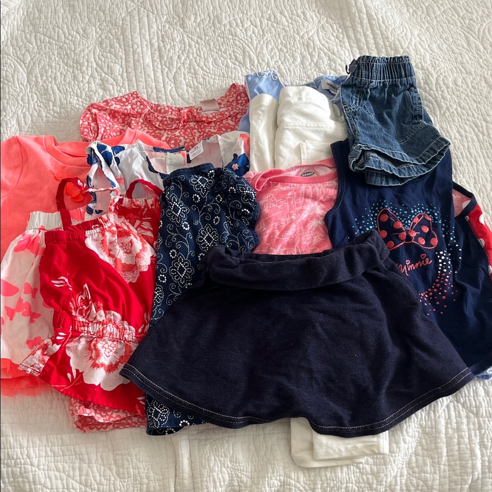 Toddler spring/ summer clothing lot